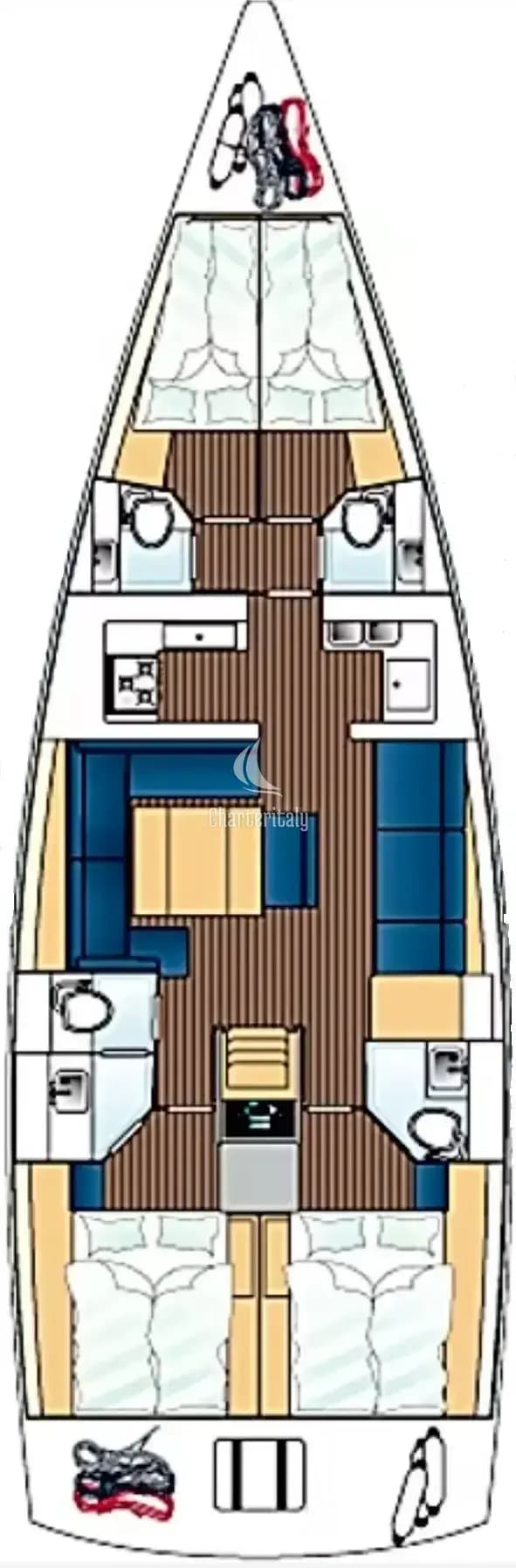 Dufour 500 GL - Kosi - 2