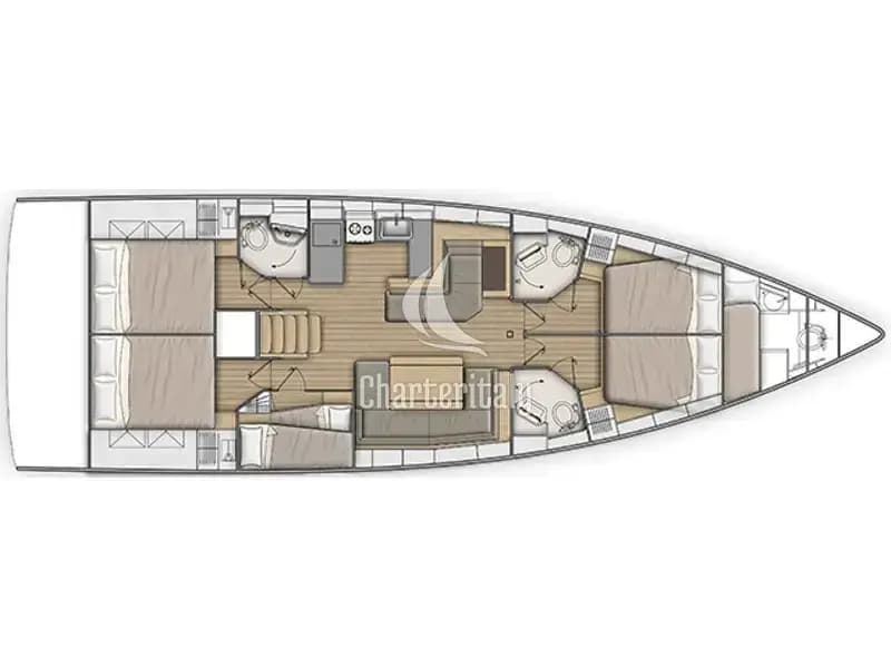 Oceanis 51.1 - Aphros - Standard Line - 5