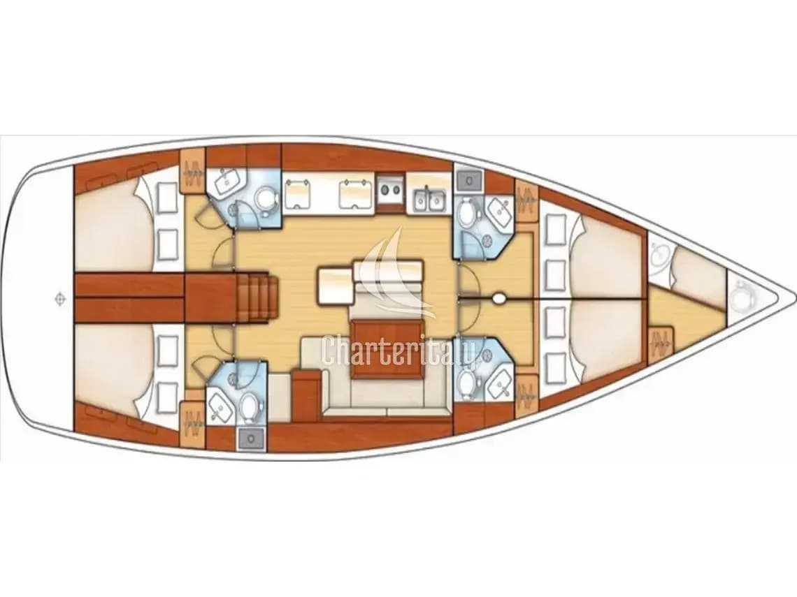 Oceanis 50 Family - Vanessa M - 3