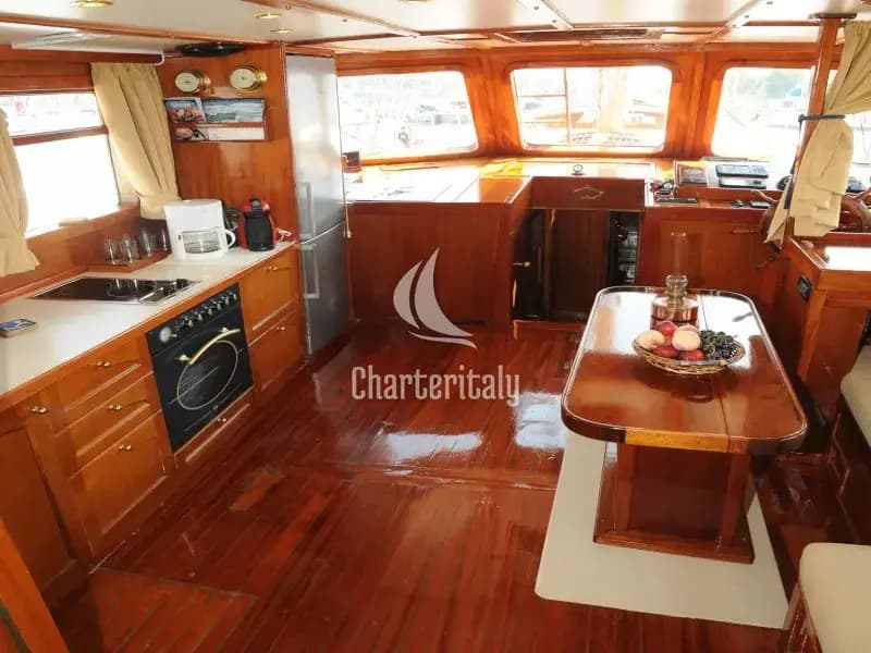 Motor sailer - AEGEAS (air condition, generator) - 13