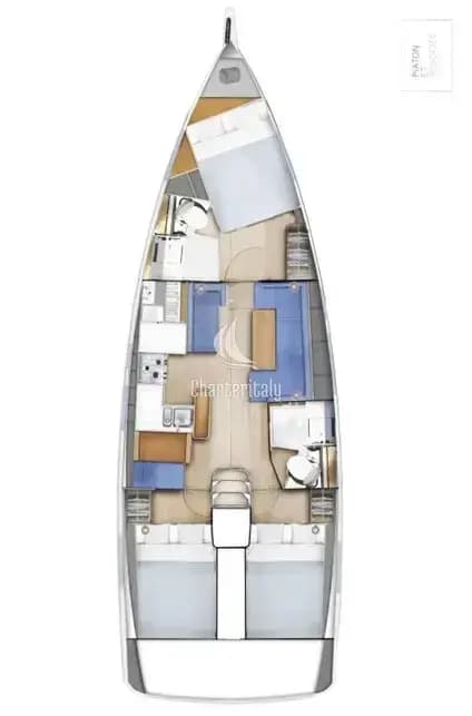 Sun Odyssey 410 - 3 cab. - Intrepida - 2