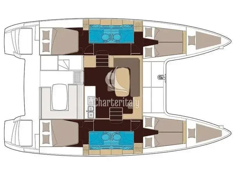 Lagoon 400 S2 - Esmeralda - 9