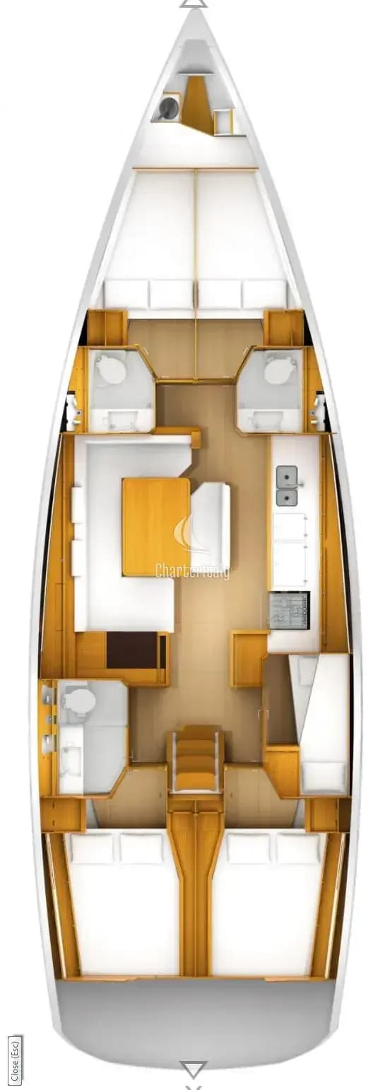Sun Odyssey 519 - 5 + 1 cab. - Impavida - 2