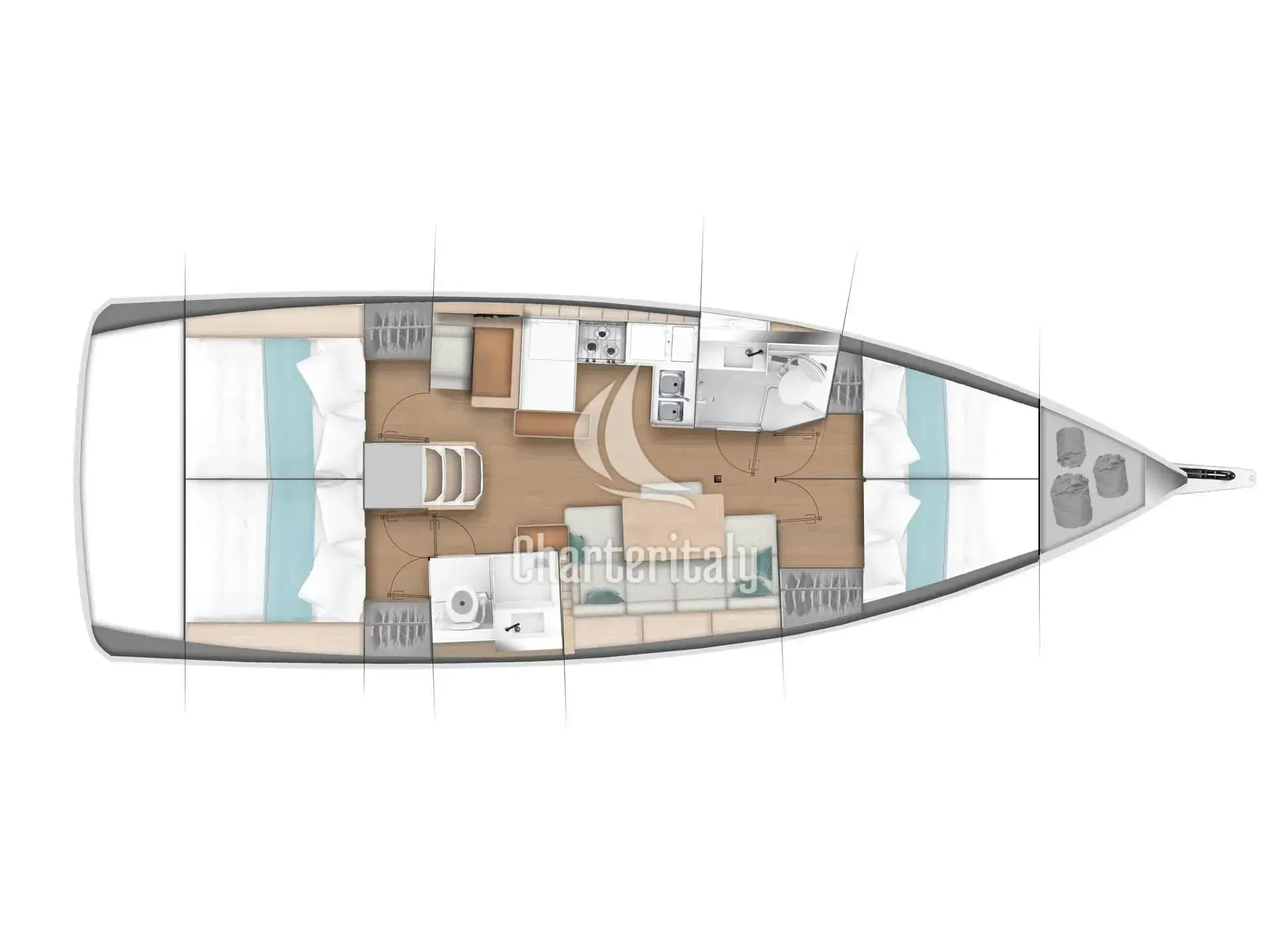 Sun Odyssey 440 - Aquilante - 17