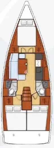Oceanis 38.1 - Bohemian Rapsody - 2