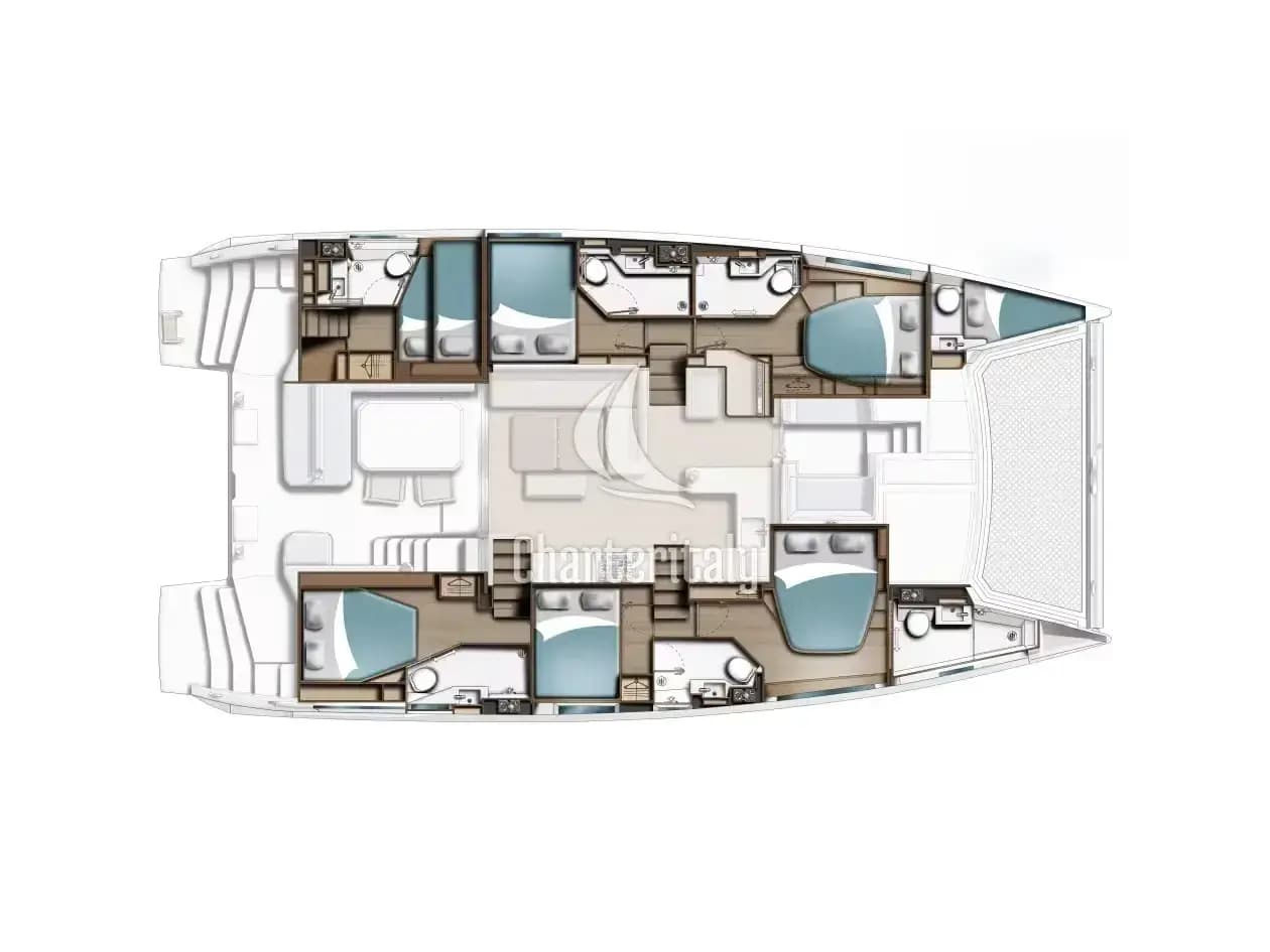 Leopard 52 - Moorings 5200 - 6 Exclusive Plus - 5
