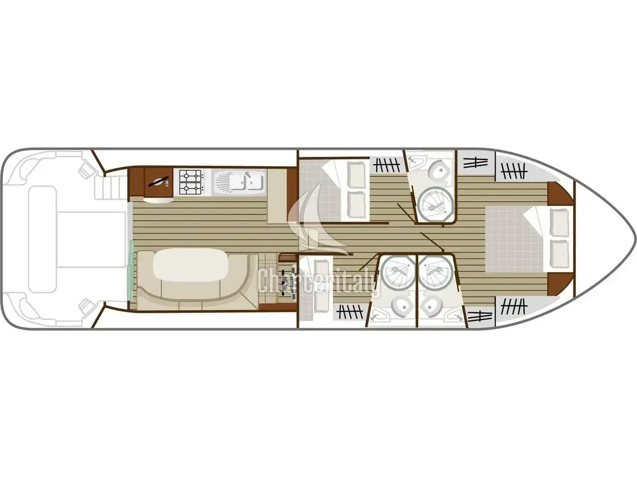 Nicols Estivale Sixto+ - Cruiser Premium+ 6/8 Pers. - 3