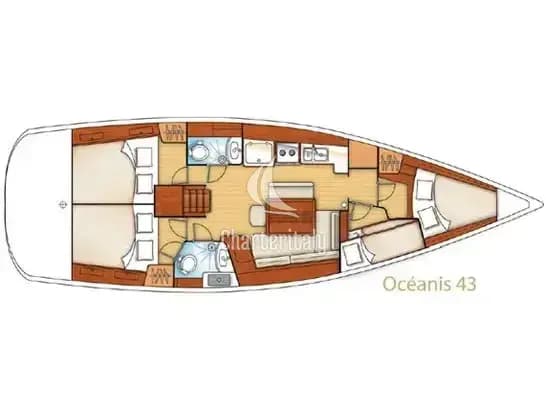 Oceanis 43 - Beluga - 18