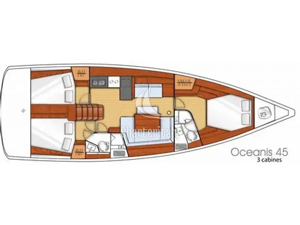 Oceanis 45 - Moonshine - 23