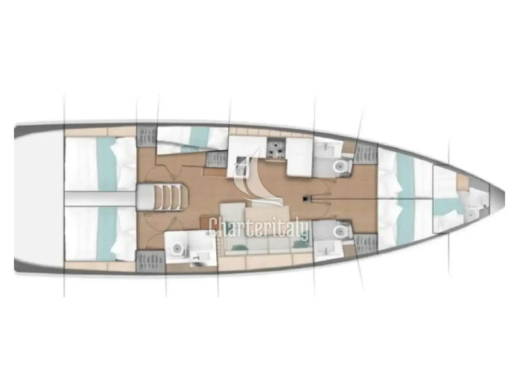 Sun Odyssey 490 - Aurora - 5