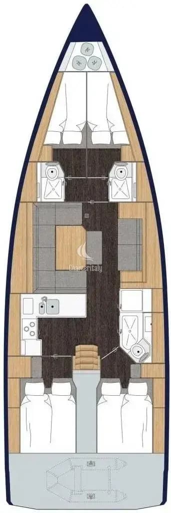 Bavaria C45 - 4 cab. - Lady Flora 1 - 2