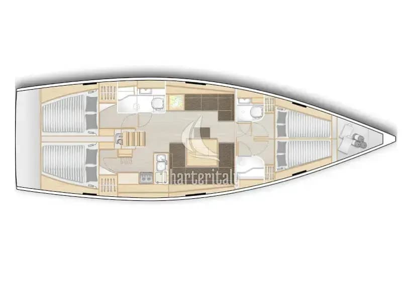 Hanse 458 - Bea - Water maker, Solar Panel - 10