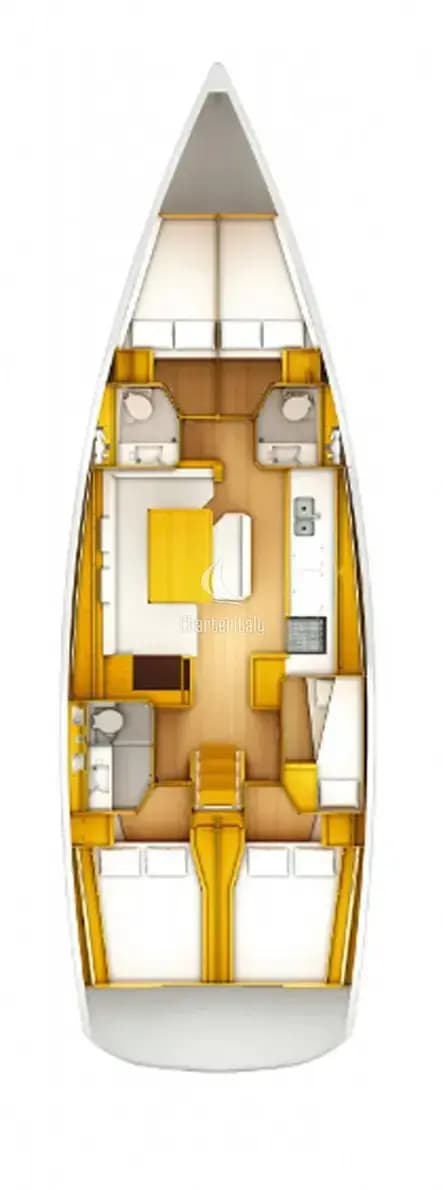 Sun Odyssey 519 - 5 cab. - Alf - 2