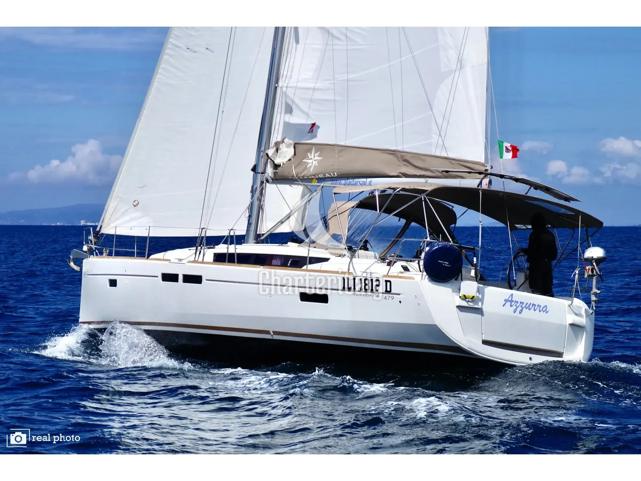 Sun Odyssey 479 - Azzurra - Solar Panel - 1