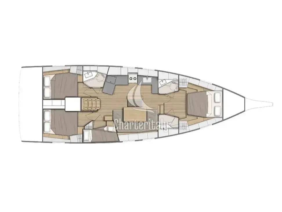 Oceanis 46.1 - Calliope - Comfort line - 3