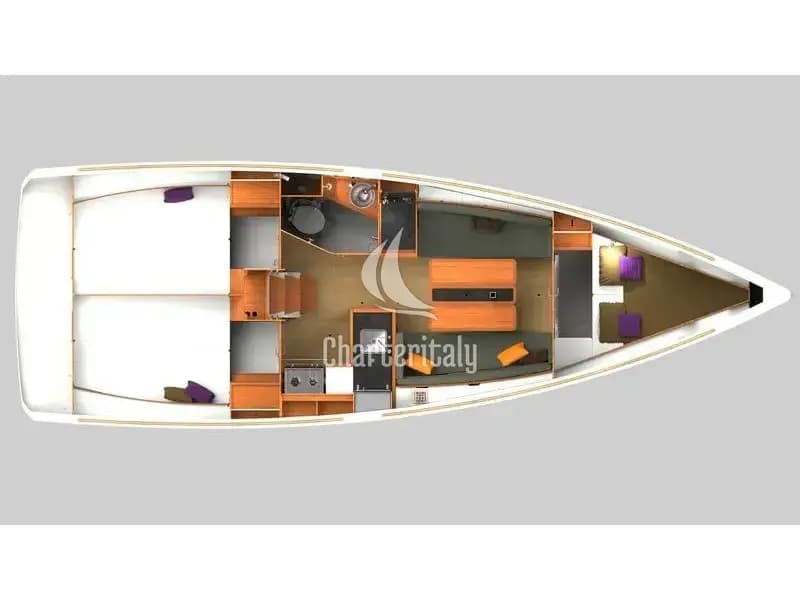 Sun Odyssey 349 - Bravo Kiss - 3