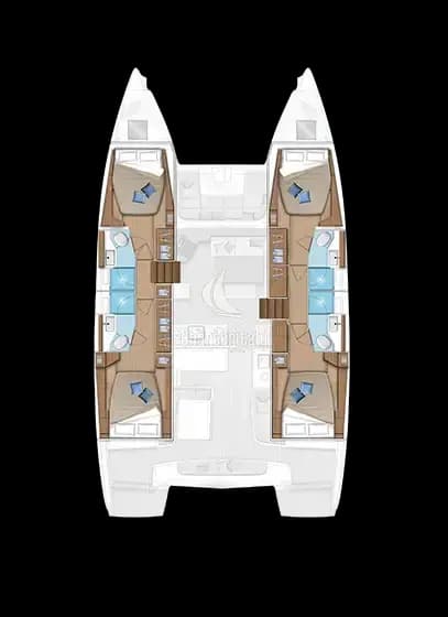 Lagoon 46 - 4 + 2 cab. - Aelia - 2