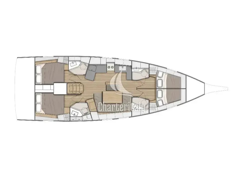 Oceanis 46.1 - Dysis - Comfort line - 2