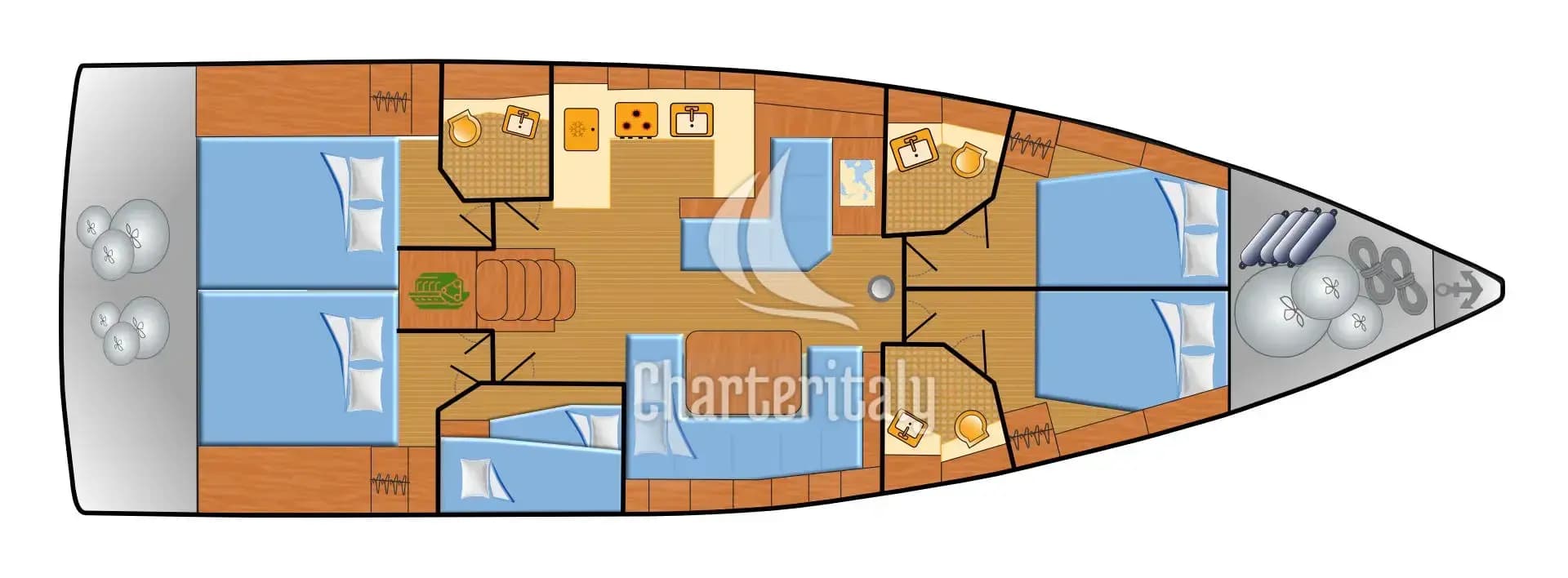 Oceanis 51.1 - Flipper - 2