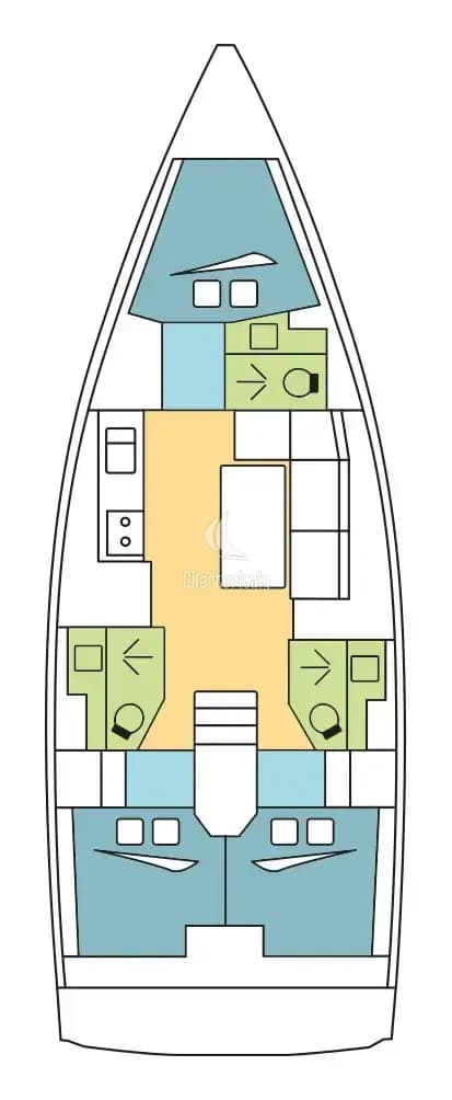 Dufour 390 GL - INVICTUS - 2
