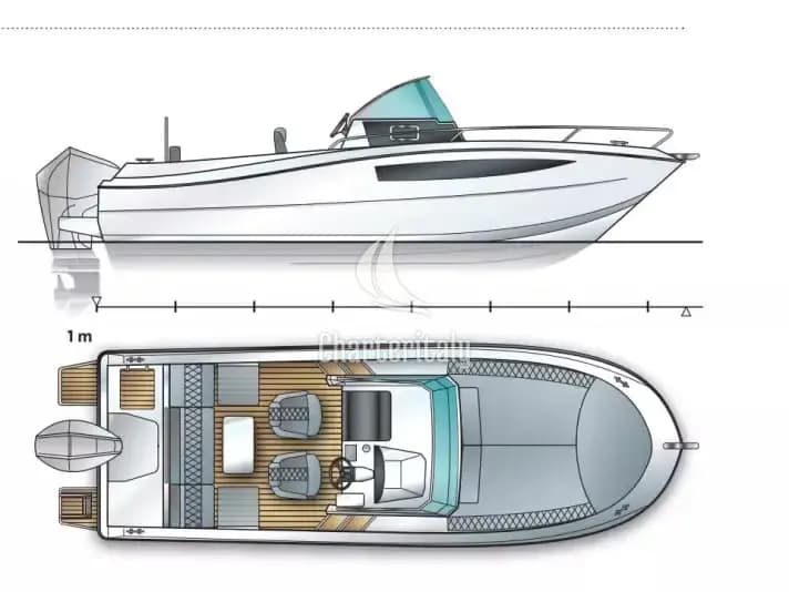 Atlantic Marine Sun Cruiser 730 - Lady Blue - 10
