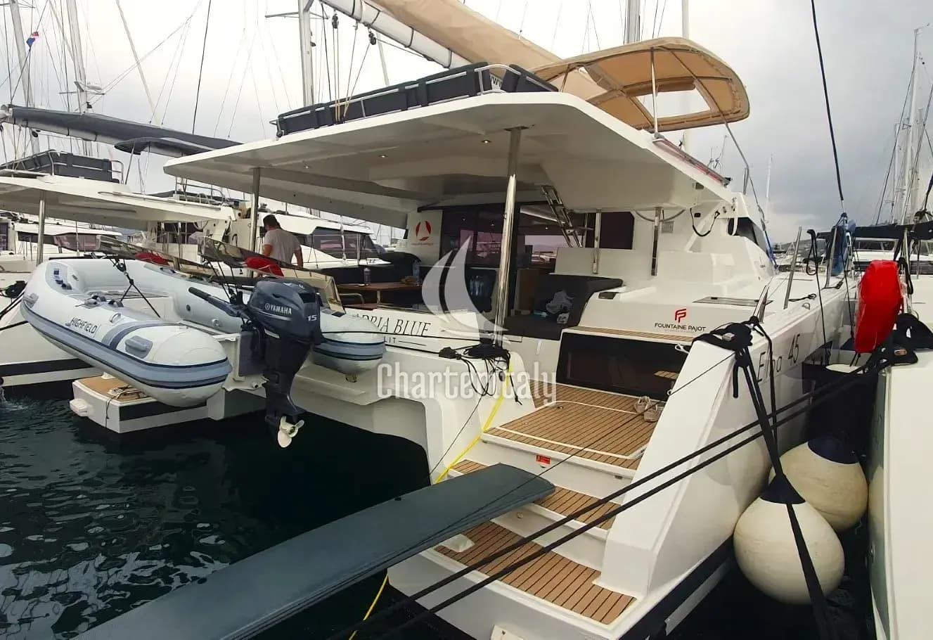 Fountaine Pajot Elba 45 - 4 + 1 cab. - Adria Blue - 1