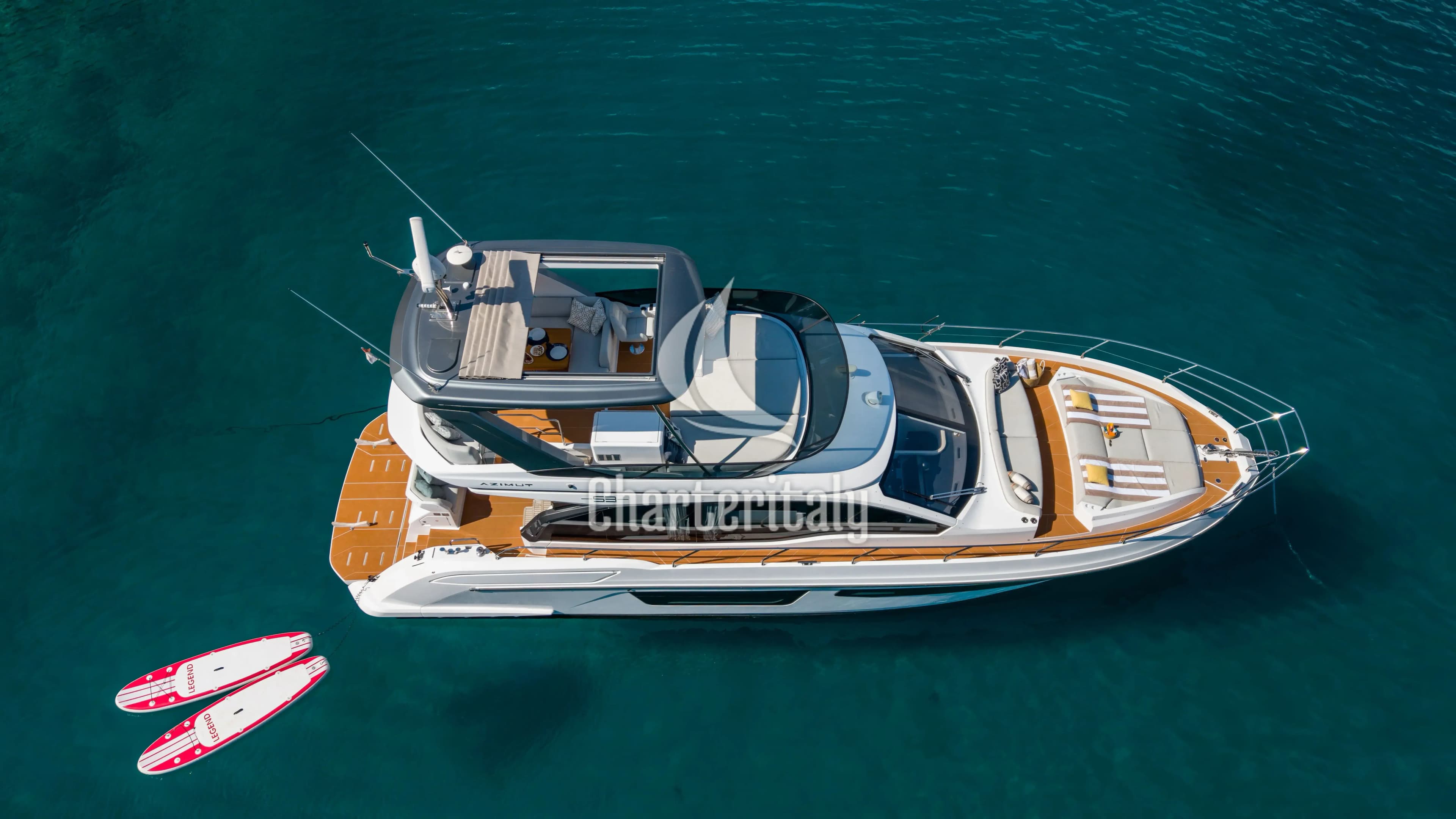 Azimut 53 Fly - White - 7