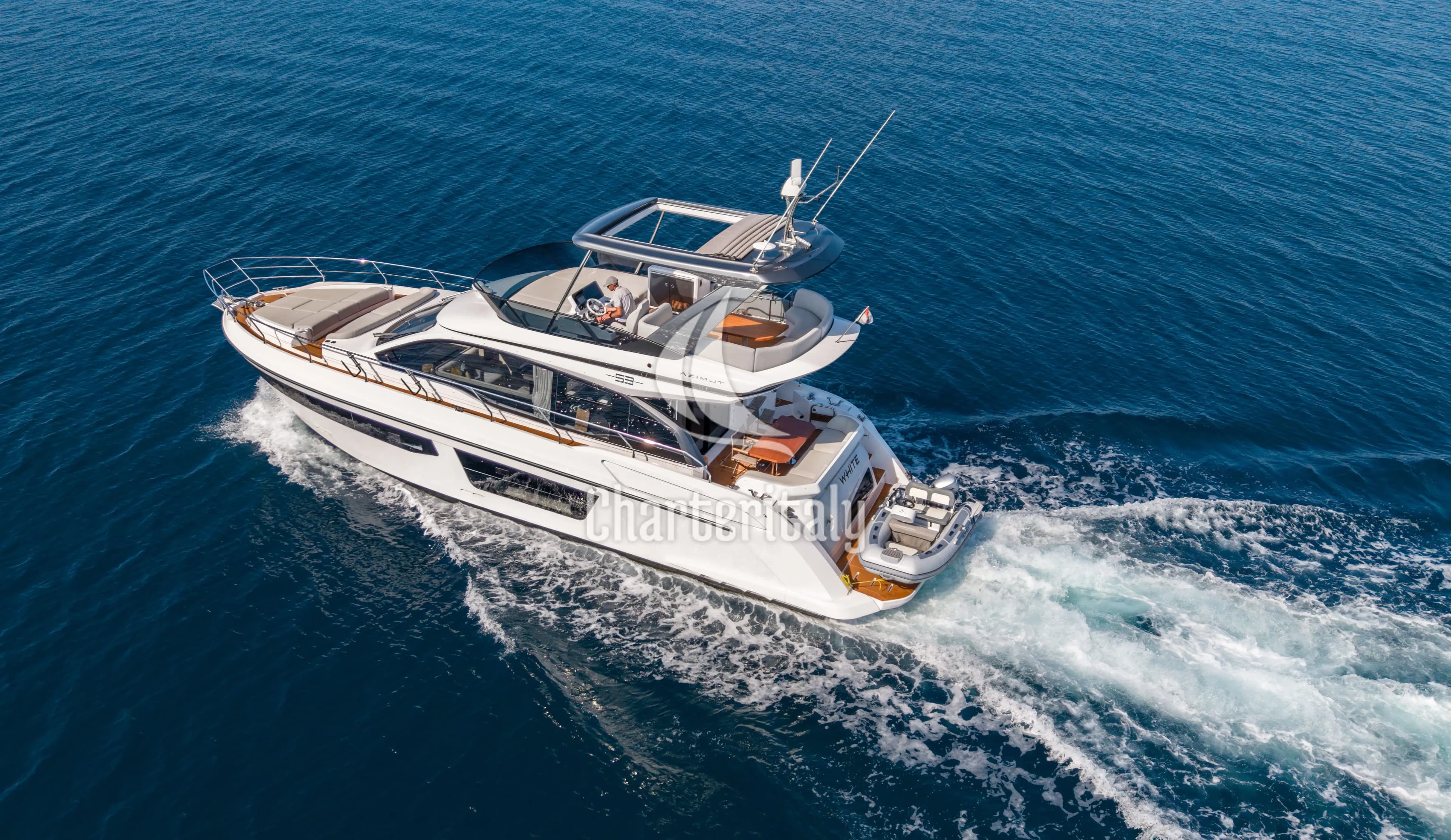 Azimut 53 Fly - White - 5