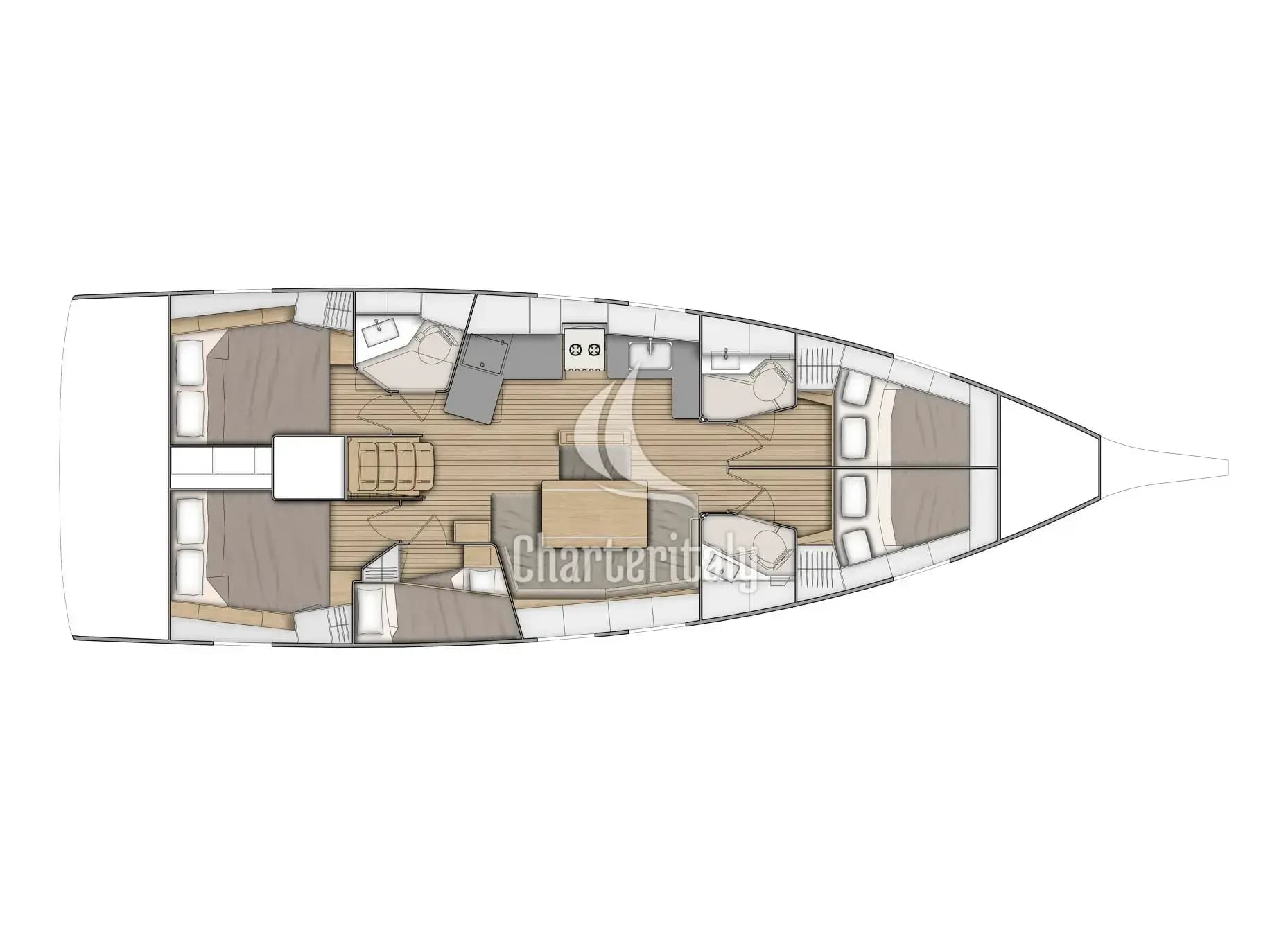 Oceanis 46.1 - BLUE SKY - 10