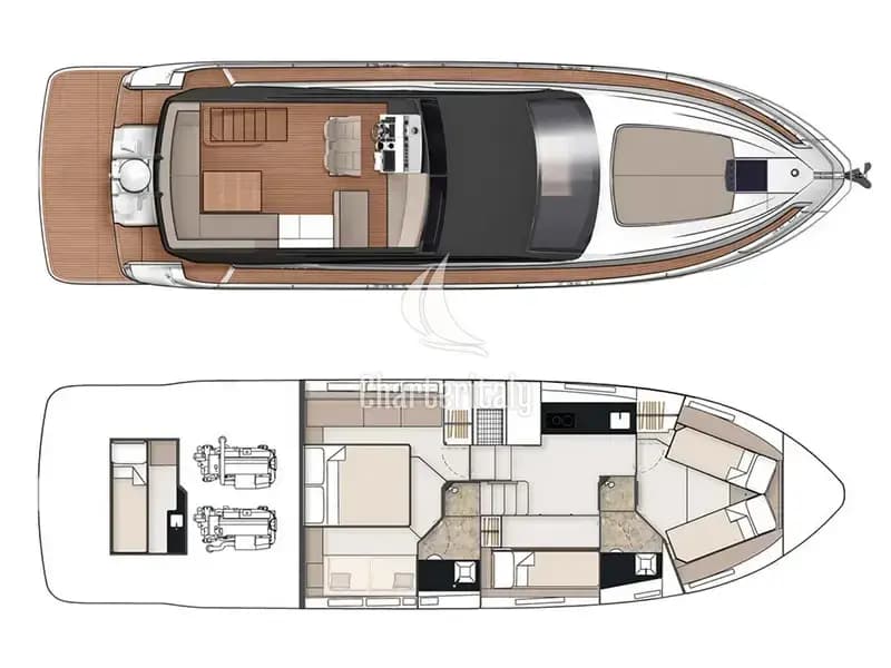 Fairline Squadron 50 - Get Lucky - 11